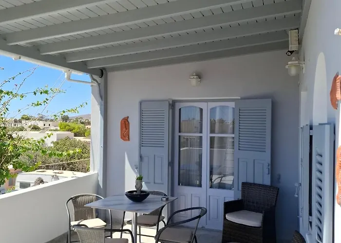 Villa κυκλαδίτικο σπίτι με θέα Mimika *