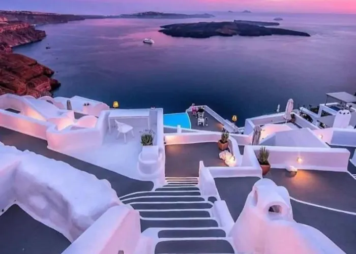 κυκλαδίτικο σπίτι με θέα Mimika Vila Perissa (Santorini)