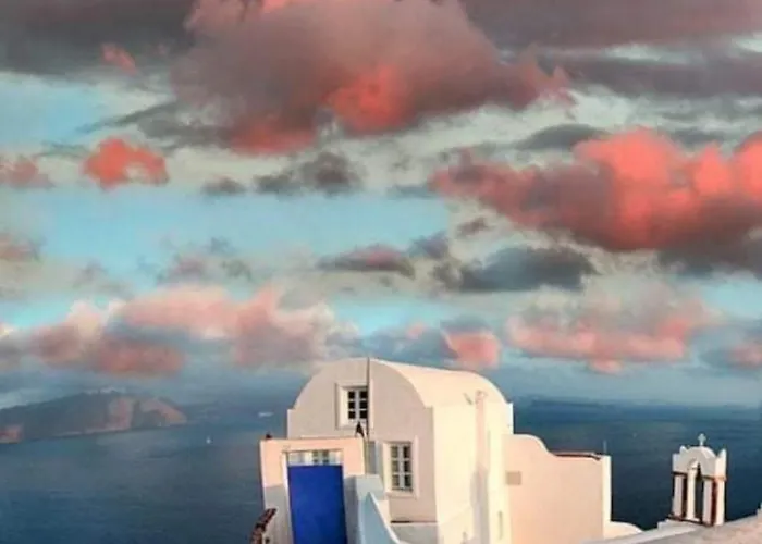 κυκλαδίτικο σπίτι με θέα Mimika Vila Perissa (Santorini)